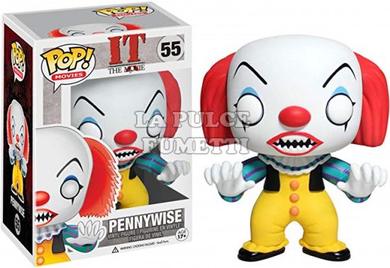 IT: PENNYWISE - VINYL FIGURE #   55 - POP MOVIES FUNKO 